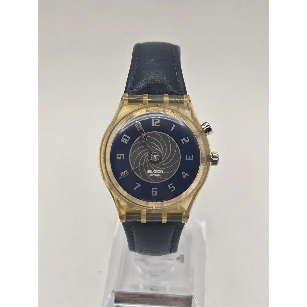 2002 Swatch James Bond007 The Living Daylights GK914 Vintage